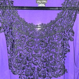 City Chic sleeveless blouse